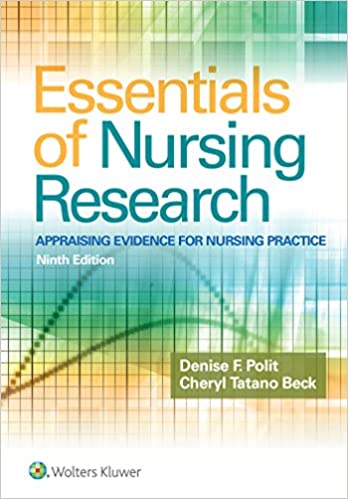 Essentials of Nursing research appraising evidence for nursing practice