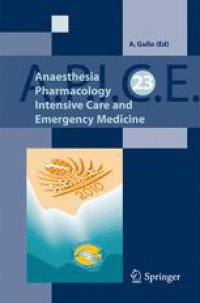 Anaesthesia, Pharmacology, Intensive Care and Emergency Medicine